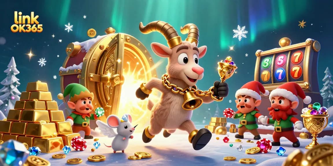Engage in thrilling games with link OK365 in a festive casino filled with treasures and excitement.