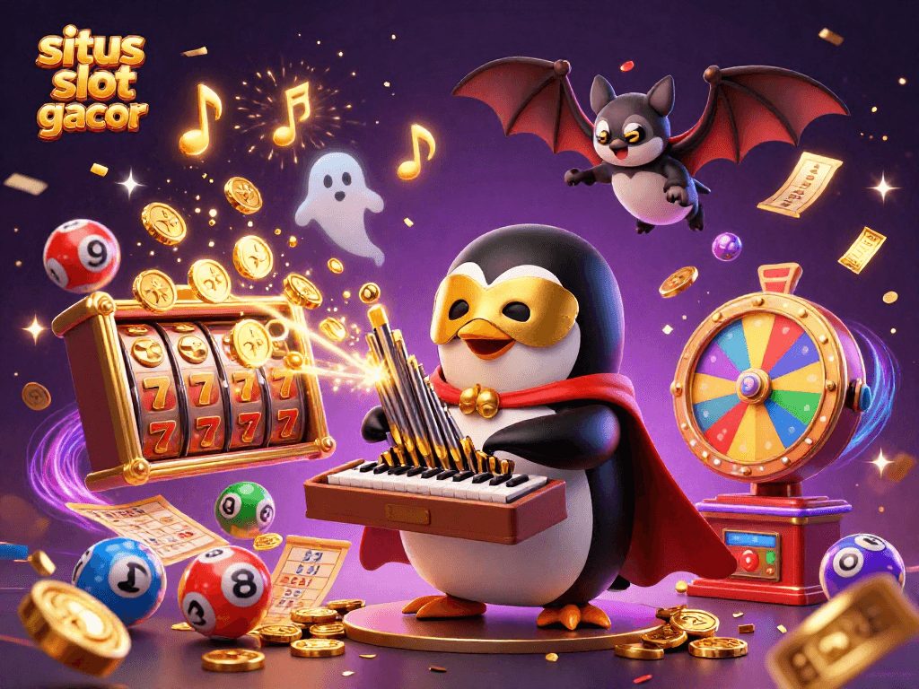 Experience the excitement of situs slot gacor with vibrant slots, sparkling coins, and dynamic jackpots.
