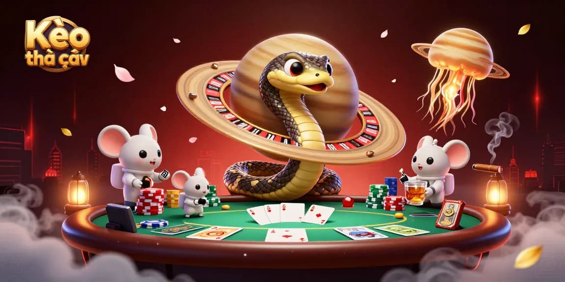 Kèo nhà cái offers dynamic betting experiences with tiny astronaut mice wagering on cosmic roulette.