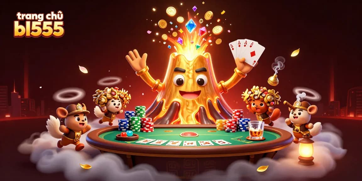 Experience the excitement of trang chủ bl555 with triumphant characters and vibrant casino elements.