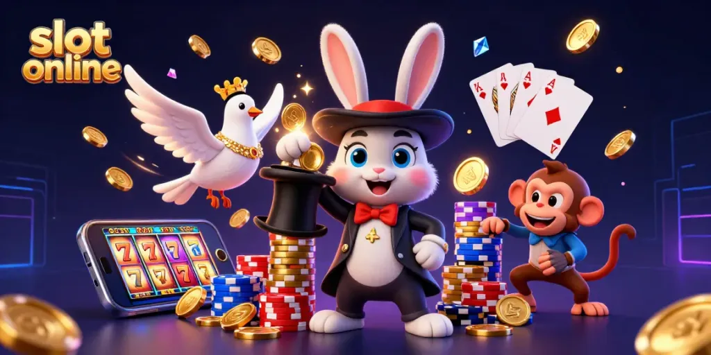 Enjoy thrilling slot online adventures with engaging characters and exciting casino elements.