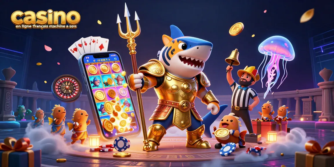 Jouez aux machines à sous sur un casino en ligne français avec une ambiance immersive et dynamique.
