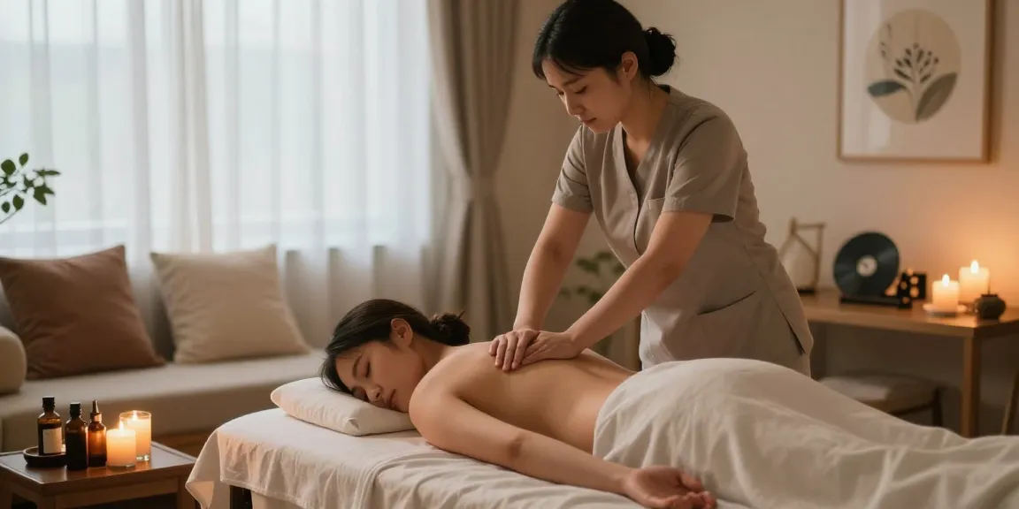 Experience 화곡동출장마사지 in a tranquil home setting with professional service.