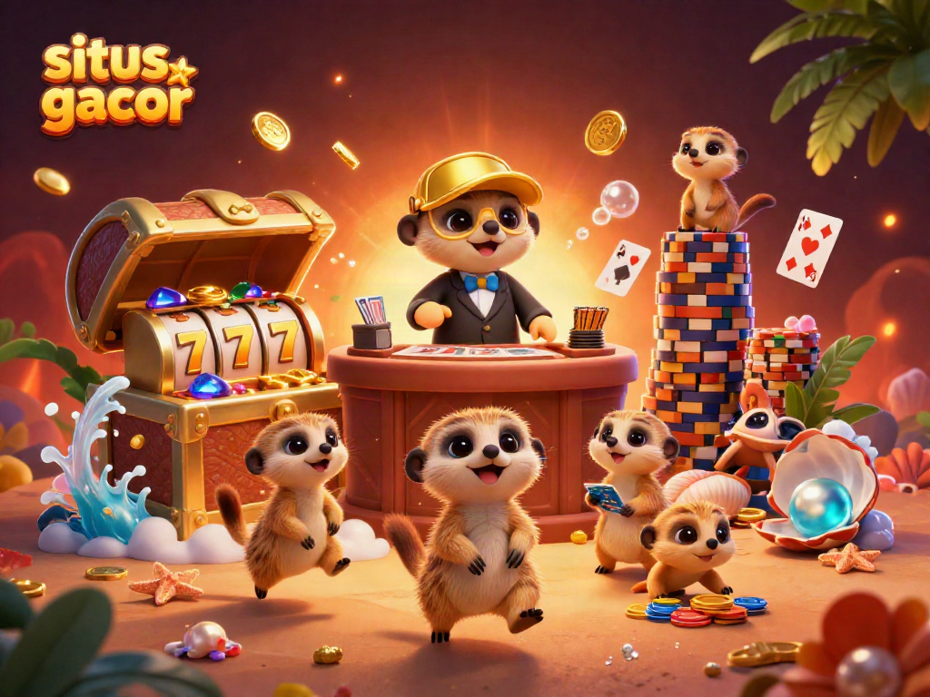 Geng meerkat menjalankan operasi kasino dengan sistem slot gacor dan hadiah menarik di situs slot gacor