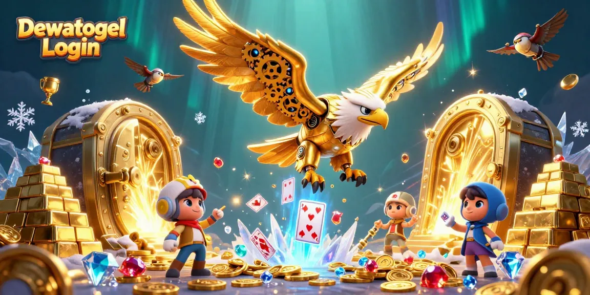 Experience thrilling gameplay with Dewatogel Login showcasing adventure in a captivating casino scene.