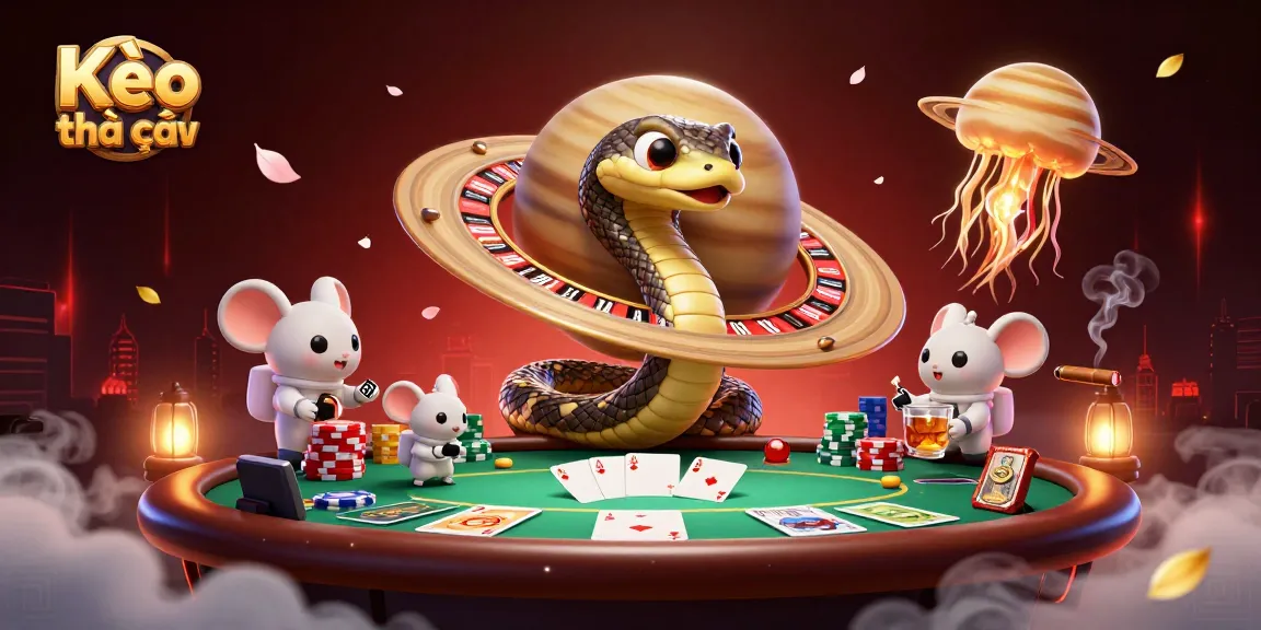 Kèo nhà cái offers dynamic betting experiences with tiny astronaut mice wagering on cosmic roulette.