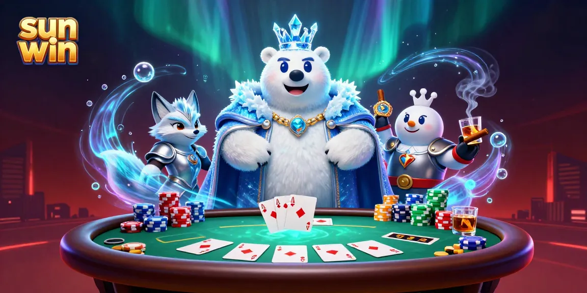 Experience the excitement of sun win with vibrant gaming elements and dynamic characters in action.