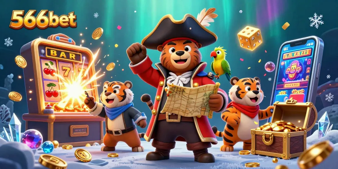 Engage with 566bet and enjoy thrilling jackpot moments in a vibrant 3D casino adventure.