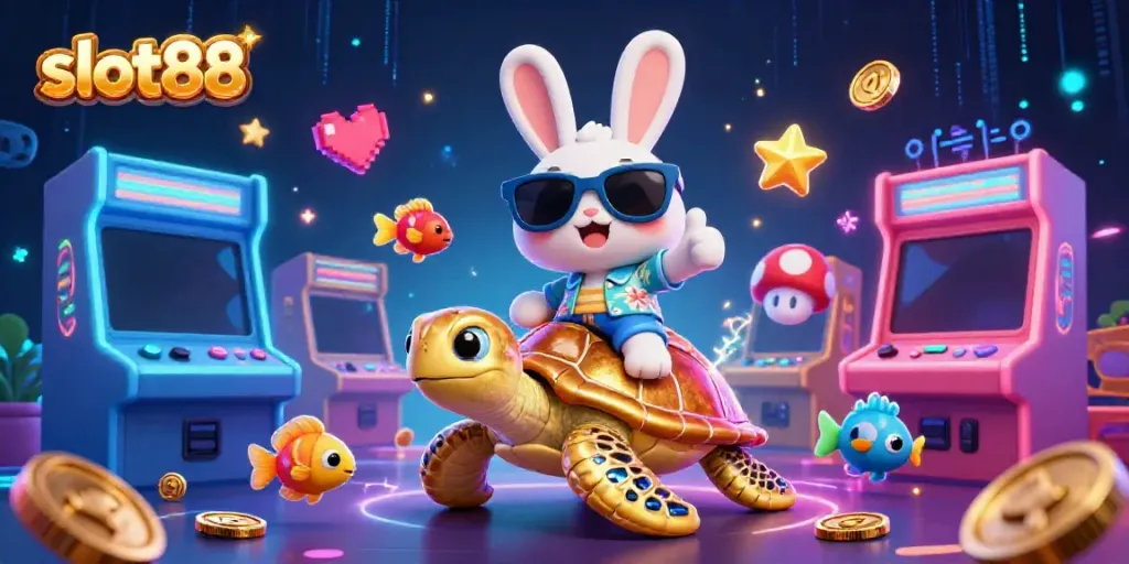 Permainan slot88 menawarkan pengalaman menggembirakan dengan simbol keberuntungan dan warna cerah.