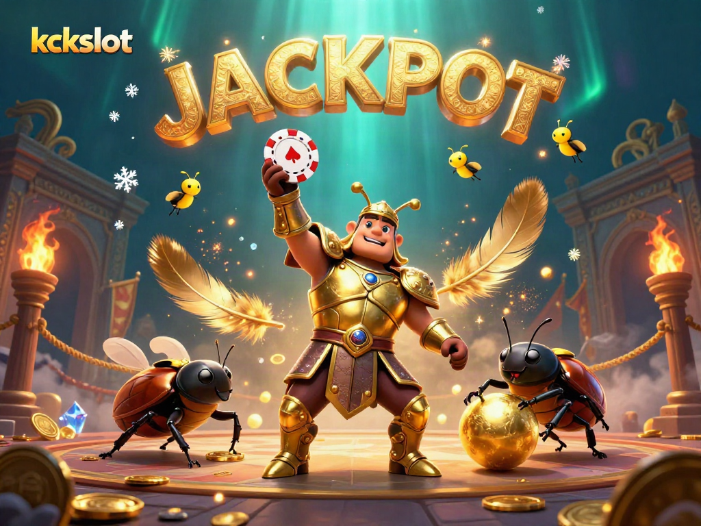Bergabunglah dengan kckslot untuk meraih jackpot bersama pahlawan serangga yang kuat dan berbagai elemen permainan yang mengesankan.