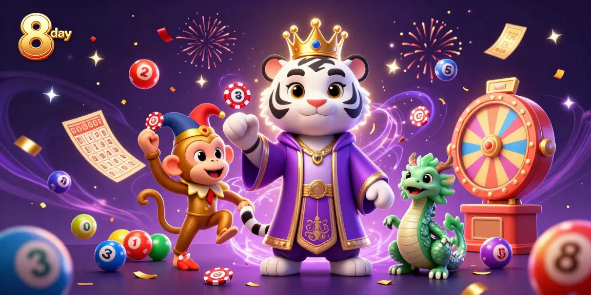Bettors win big at the 8 day casino celebration with vibrant prizes and joyful characters.